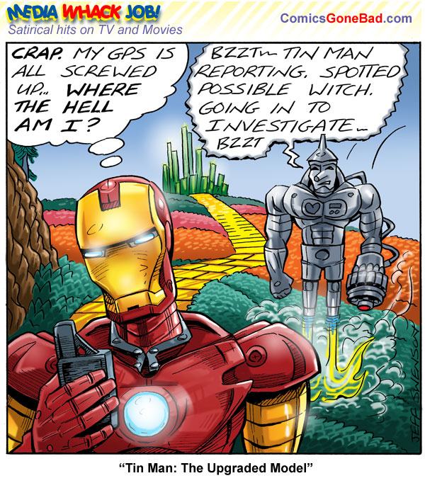 Iron Man 2 Parody Cartoo