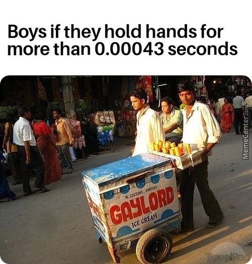 Boys If They Hold Hands For
More Than 0.00043 Seconds
