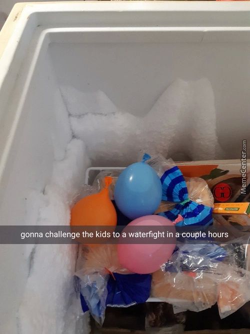 Gonna Challenge The Kids To A Waterfight In AcouPle Hours
