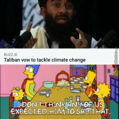 BUZZ.IE
Taliban Vow To Tackle Climate Change
TO SATt4NT.
