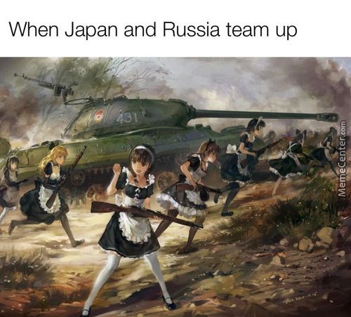 When Japan And Russia Team Up
