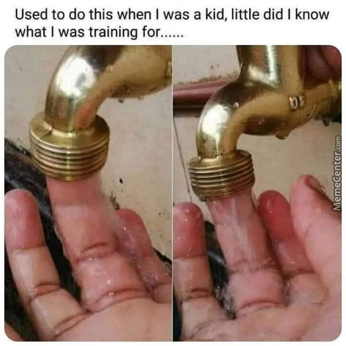 Used To Do This When I Was A Kid, Little Did I Know
What I Was Training For......
