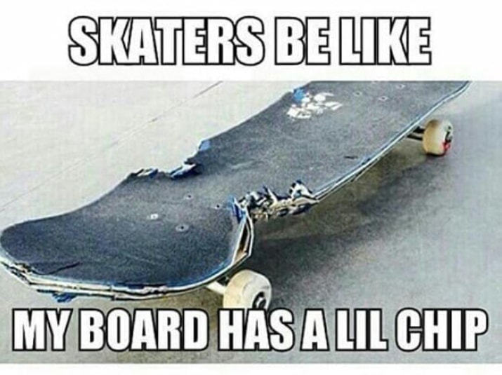 BOARD HAS A LIL CHIP

