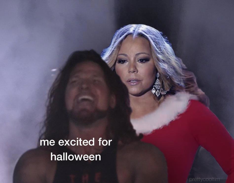 Me Excited For
Halloween
