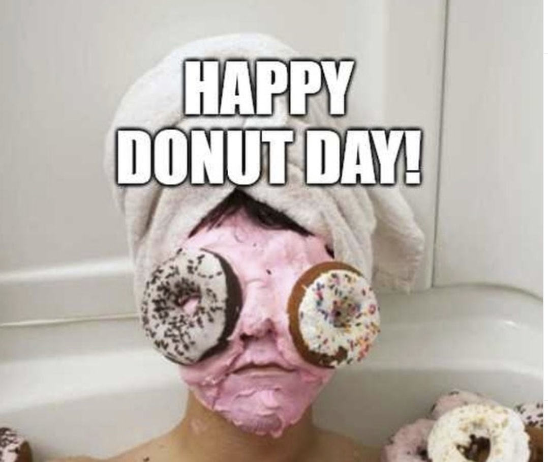 HAPPY
DONUT DAY!
   . JfZh
