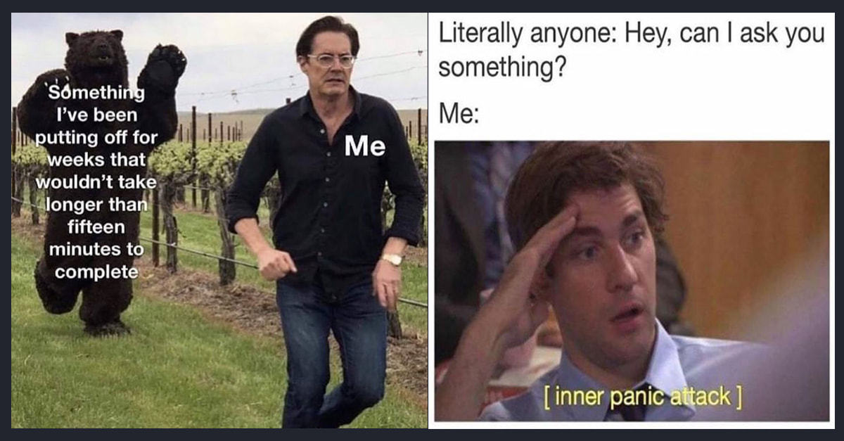 '6methi
I've Been
Utting Off For
EekS That
Wouldn't Tak
Longer Tha
Fifteen
Anyone,
SomethingQ
Ackl
Onner Parm
