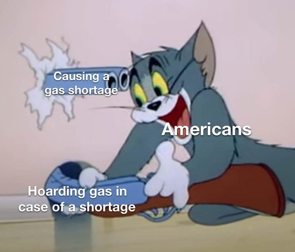 Causing
Gas Shorta
Merica S
H Arding Gas In
Cas Of.shortage
