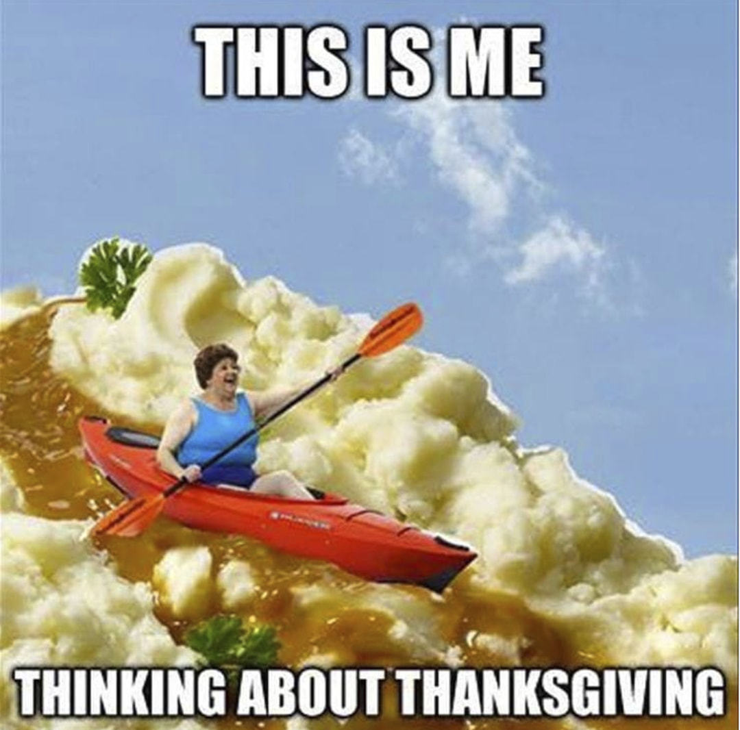 THINKING ABOUT THANKSGIVING
