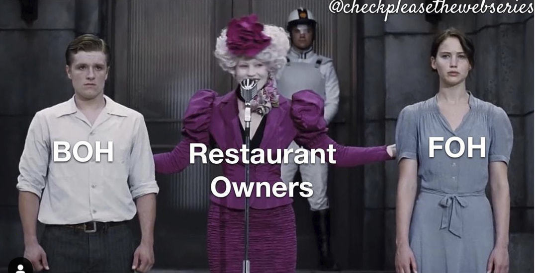 BOH
Restau/änt
Owners
FOH
