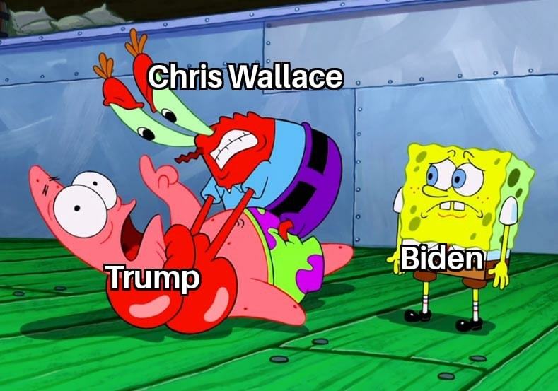 Chris Wallace
'rump
Biden •

