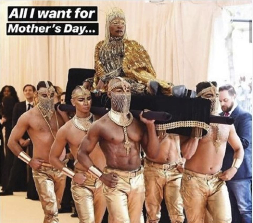 All I Want For
Mother's Day...
