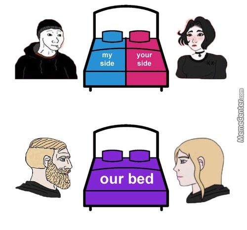 My
Side
Ij Youö-l
Side
Our Bed
