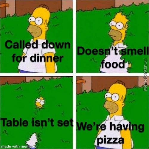 Cal D W
F F Di Nr
Table Isn't Se
Made With Mem,
Oes 't
00
Pizz
Mell
