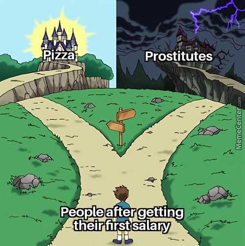 'Rizzäl
Prostitutes
People After Getting
Their Fir* Salary
