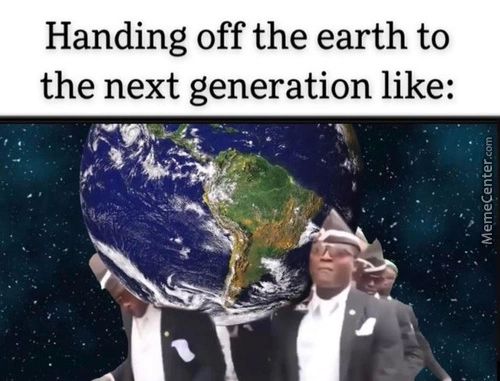 Handing Off The Earth To
The Next Generation Like:
