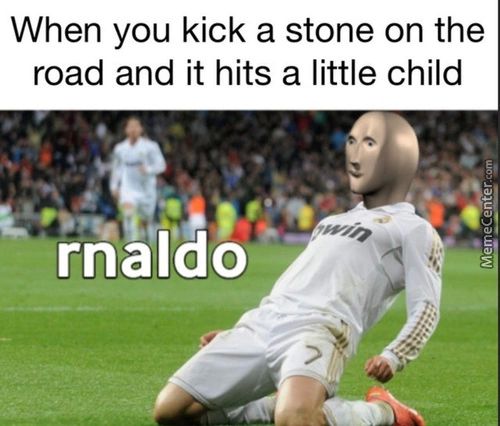 When You Kick A Stone On The
Road And It Hits A Little Child
Rnaldo
