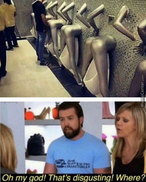 Oh My God! That's Disgusting! Where?
