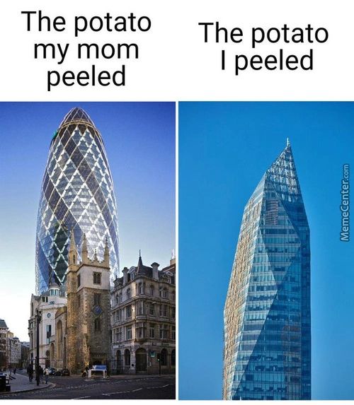 The Potato
My Mom
Peeled
The Potato
I Peeled
