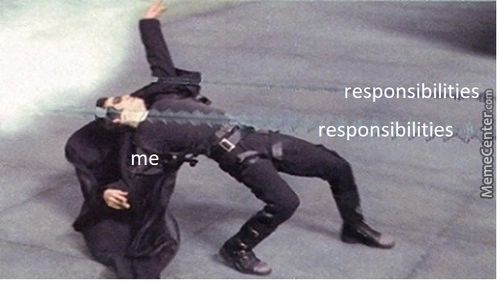 Responsibilitiesc
Sponsibilities
Me
