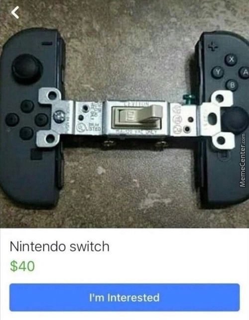 Nintendo Switch
$40
I'm Interested

