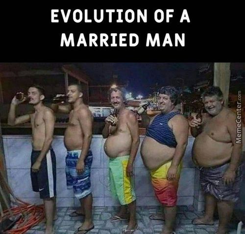 EVOLUTION OF A
MARRIED MAN
