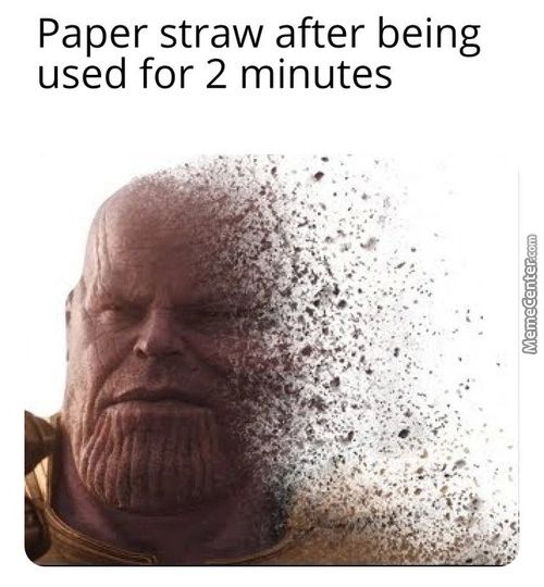Paper Straw After Beflb
Used For 2 Minutes
