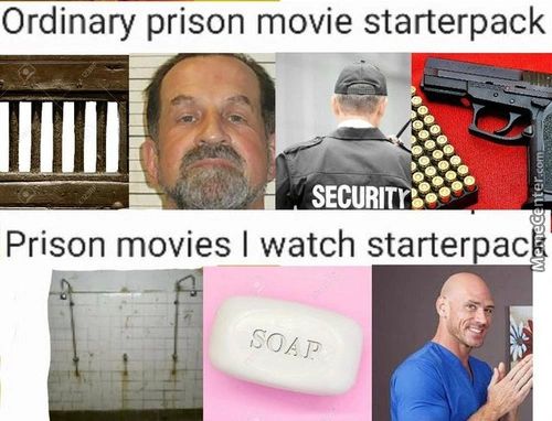 Ordinary Prison Movie Starterpack
Prison Movies I Watch Starter Ac
