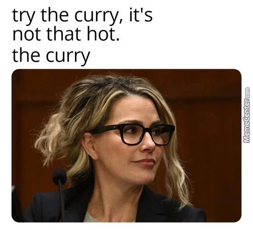 Try The Curry, It's
Not That Hot.
The Curry
G.

