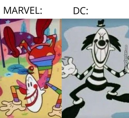 MARVEL:
DC:

