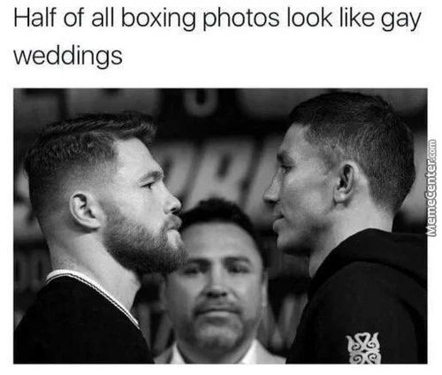 Half Of All Boxing Photos Look Like Gay
Weddings
