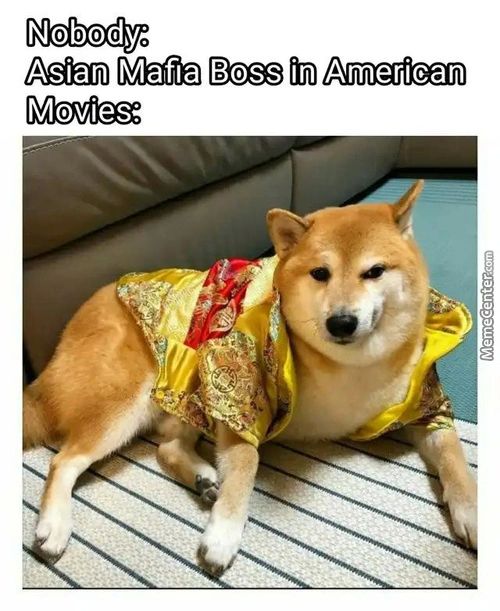 Nobody:
Asian Mafia Boss In American
Movies:
