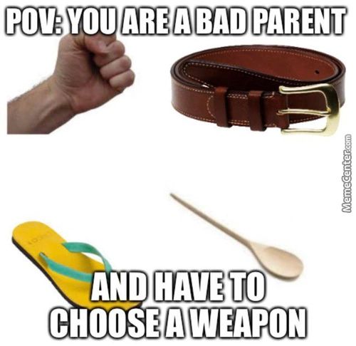 AND HAVE TO
CHOOSE A WEAPON

