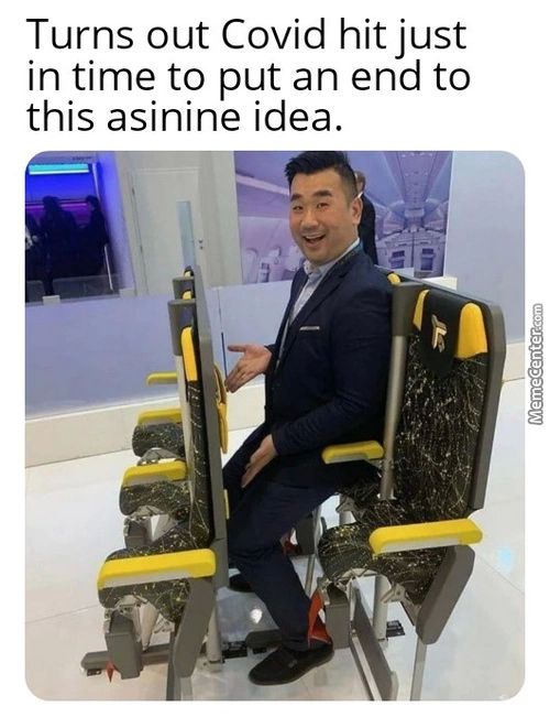 Turns Out Covid Hit Just
In Time To Put An End To
This Asinine Idea.
