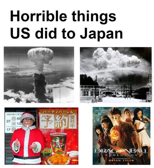 Horrible Things
US Did To Japan
