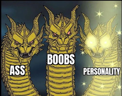 BOOBS
PERSONALITY
