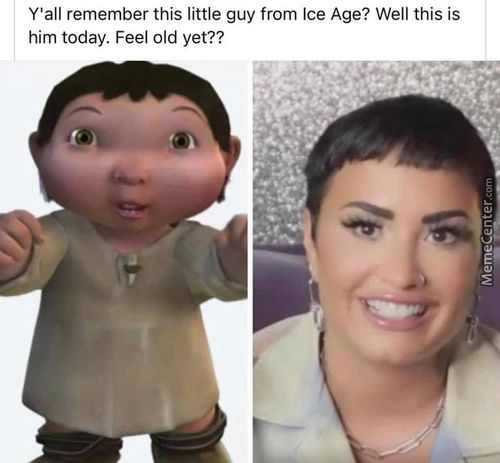 Y'all Remember This Little Guy From Ice Age? Well This Is
Him Today. Feel Old Yet??
