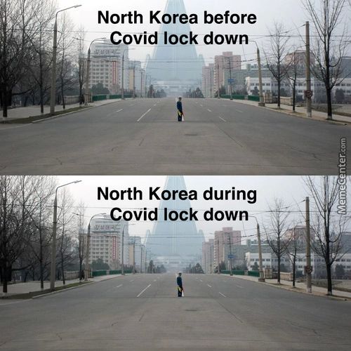 North Korea Before
—Covid Lock Down
North Korea During
—Covid Lock Down
