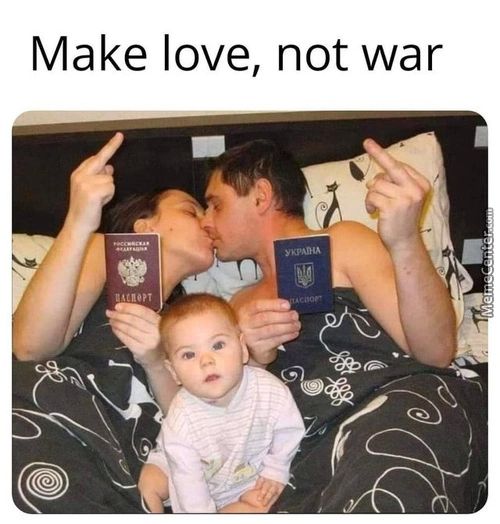 Make Love, Not War
