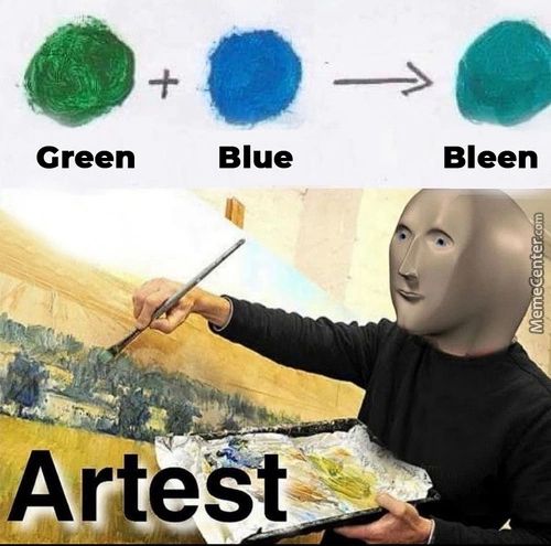 Green
Blue
Bleen
ArteSt
