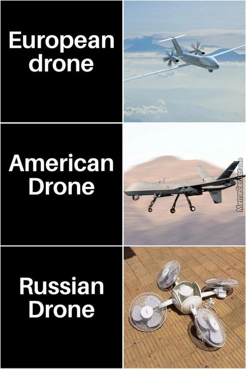 European
Drone
American
Drone
Russian
Drone

