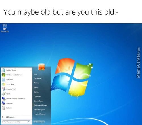 You Maybe Old But Are You This Old:-
