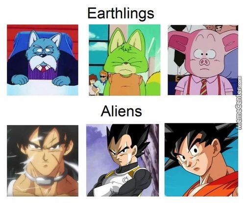 Earthlings
Aliens

