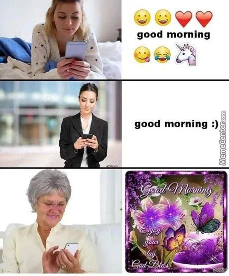 Good Morning
Good Morning
-Gad T
