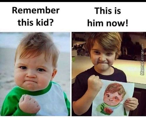 Remember
This Kid?
This Is
Him Now!
