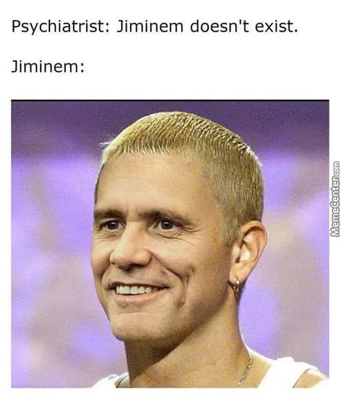 Psychiatrist: Jiminem Doesn't Exist.
Jiminem:
