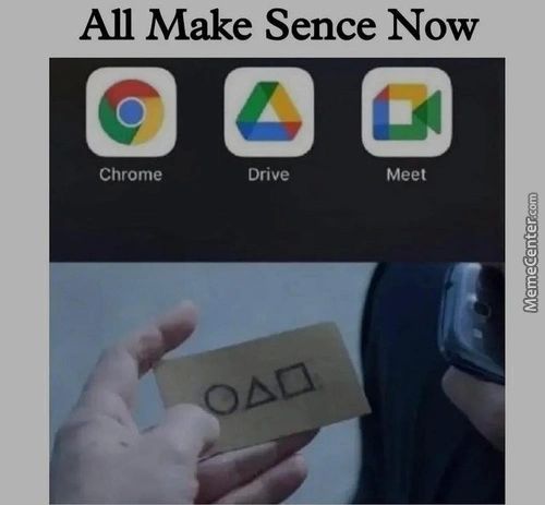 All Make Sence Now
Chrome
Drive
Meet
