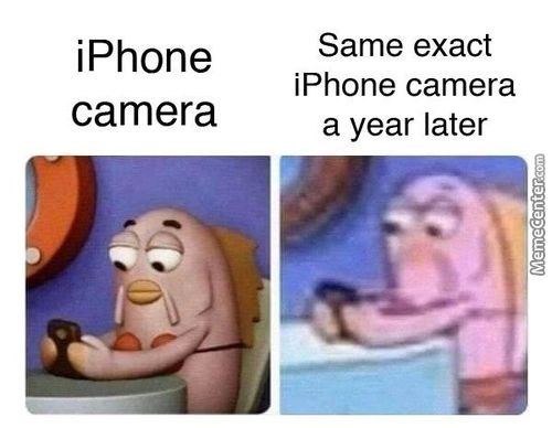 IPhone
Camera
Same Exact
IPhone Camera
A Year Later
