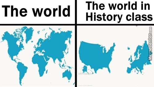 The Worla In
The World History Class
