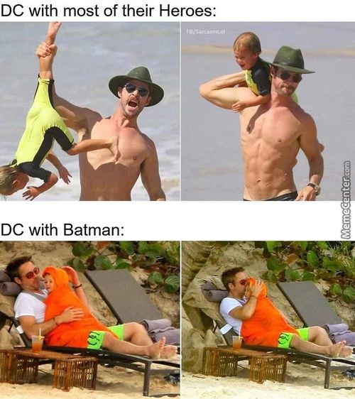 DC With Most Of Their Heroes:
DC With Batman:
