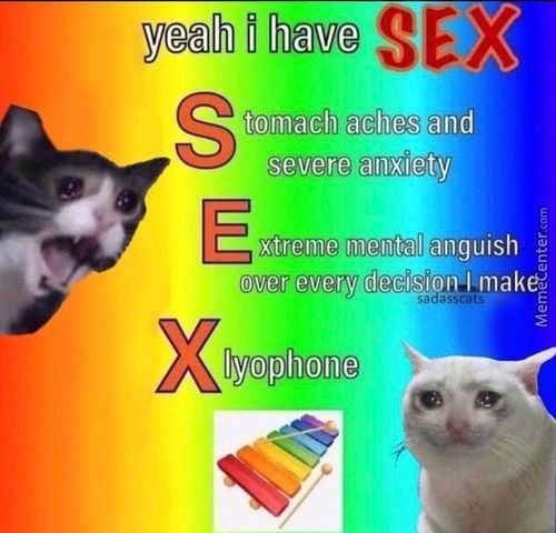 Yeah Have
To Mach Aches And
Severe Anxiety
Over Every DecisionA Make%
Lyophone
